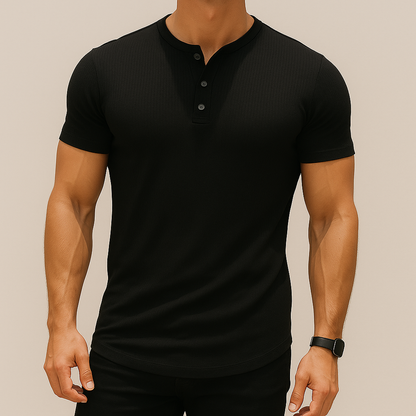 Henry Owen Classic Button-Up Shirt