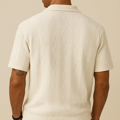 Textured Casual Polo