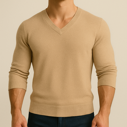 James - Soft V-Neck Sweater for Men