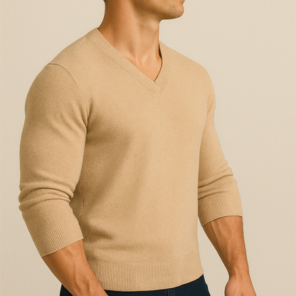 James - Soft V-Neck Sweater for Men