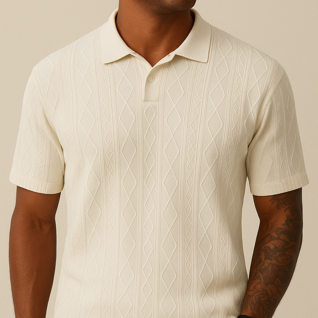 Textured Casual Polo